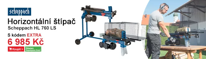 Horizontální štípač Scheppach HL 760 LS