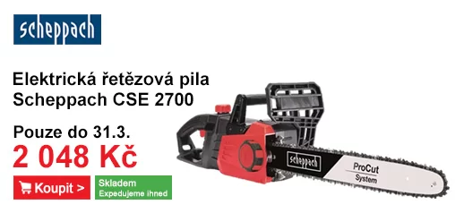 Řetězová pila s elektrickým motorem 2700 W CSE 2700 Scheppach 59