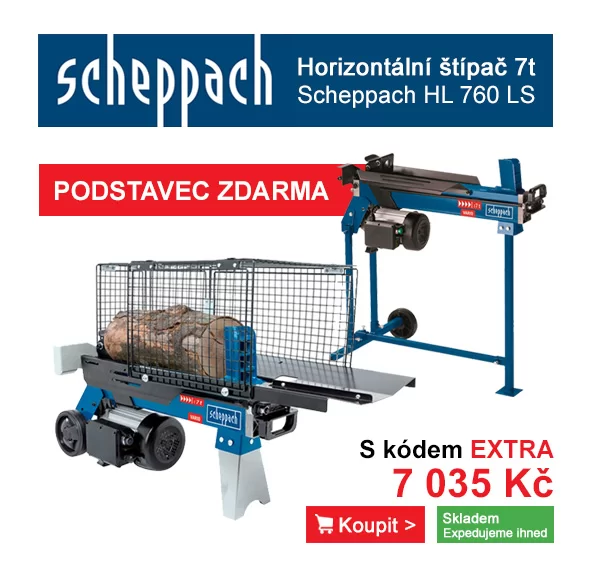 Horizontální štípač Scheppach HL 760 LS