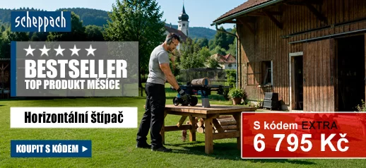 Horizontální štípač Scheppach HL 760 LS