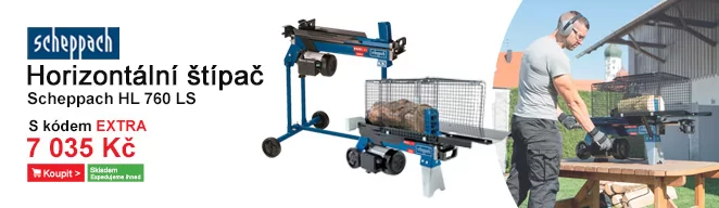 Horizontální štípač Scheppach HL 760 LS