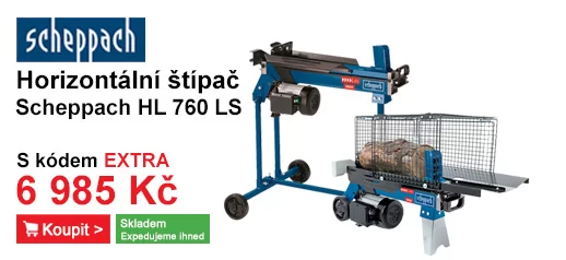 Horizontální štípač Scheppach HL 760 LS
