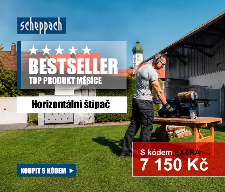 Horizontální štípač Scheppach HL 760 LS