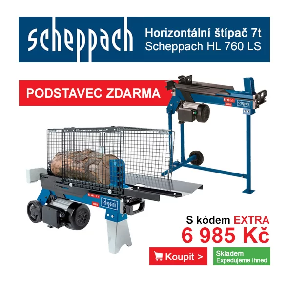 Horizontální štípač Scheppach HL 760 LS