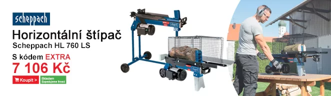 Horizontální štípač Scheppach HL 760 LS