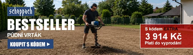 Půdní vrták + 2 vrtáky Scheppach EB 2000