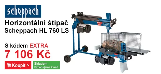Horizontální štípač Scheppach HL 760 LS