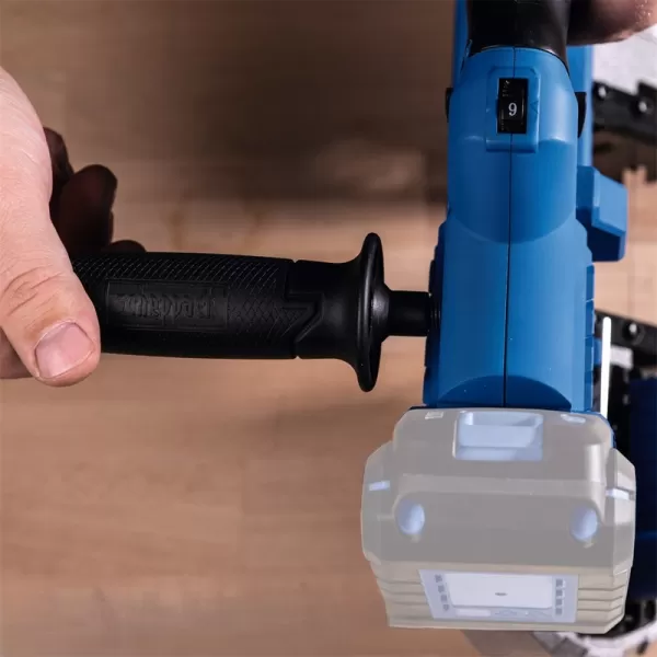 Aku pásová pila na kov IXES 20V bez aku Scheppach C-MBS635-X