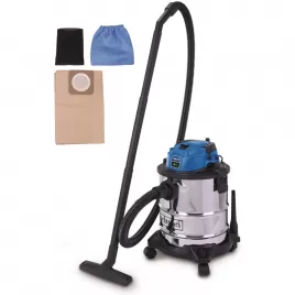 Průmyslový vysavač na suché/mokré vysávání 20l Scheppach VC 20