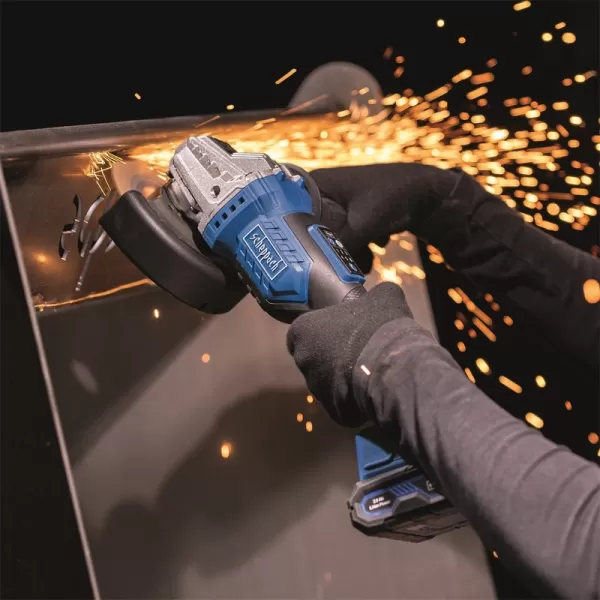 Aku úhlová bruska IXES 20V/2,0Ah/2,4A Scheppach BC-AG125-X-SET S