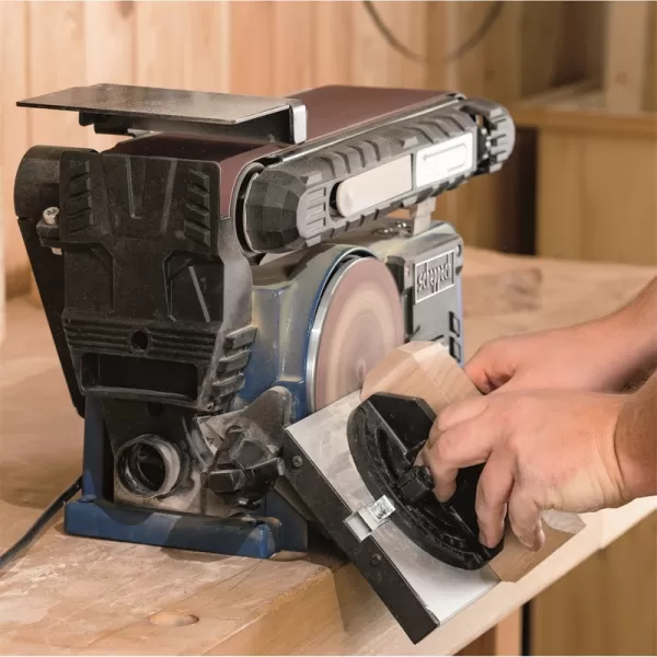 Multifunkční pásová a čelní bruska Scheppach BTS 900