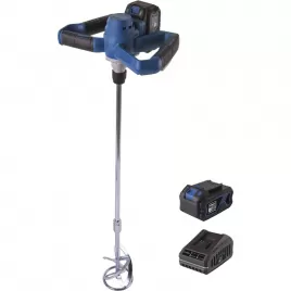 Aku míchadlo stavebních materiálů IXES 20V/4,0Ah/2,4A Scheppach BC-PMX100-X-SET L