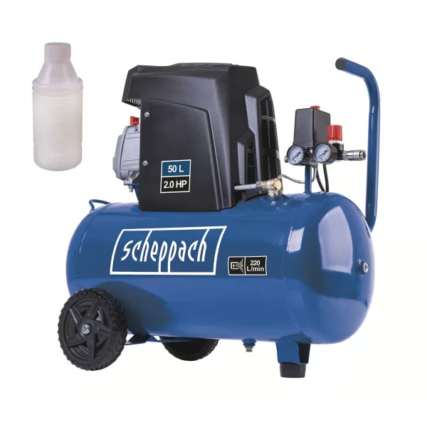Olejový kompresor 50L HC 65 Scheppach 5906174934
