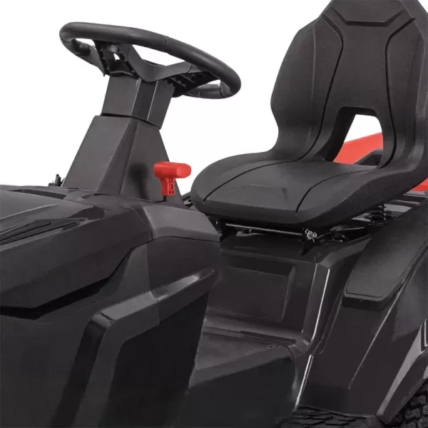 Travní traktor 98 cm se zadním výhozem a hydrostatickou převodovkou Scheppach TMR 452-98H-RD