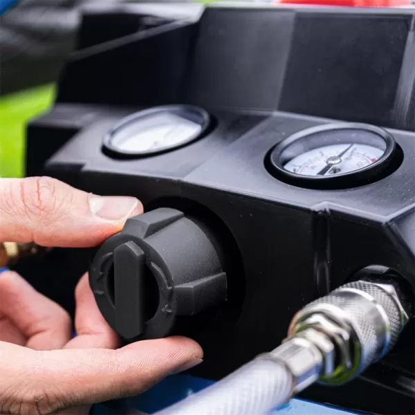 Aku bezolejový kompresor 6l IXES 2x20V bez aku Scheppach C-ACT160/6-X