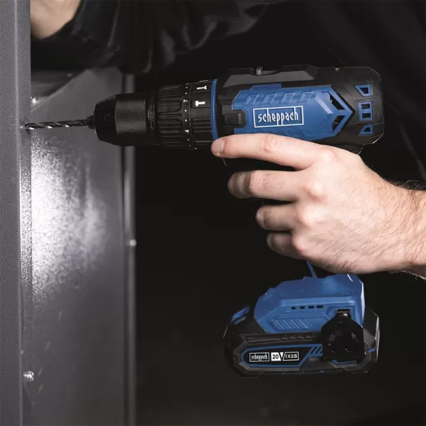 Aku příklepový vrtací šroubovák IXES 20V bez aku Scheppach C-CD45-X