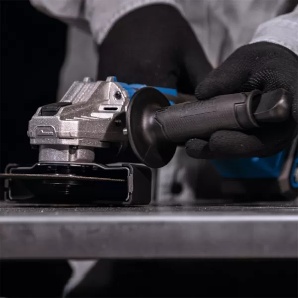 Aku úhlová bruska IXES 20V/2,0Ah/2,4A Scheppach BC-AG125-X-SET S