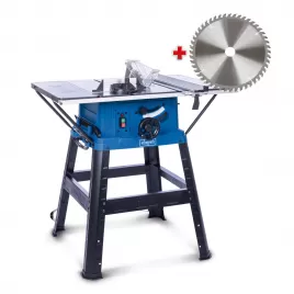 Stolová pila + kotouč pro jemné řezy 48 zubů Scheppach HS 254