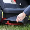 Travní traktor 98 cm s bočním výhozem a hydrostatickou převodovkou Scheppach TMR 452-98H-SD