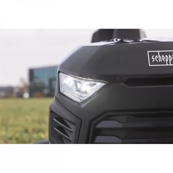 Travní traktor 98 cm s bočním výhozem a hydrostatickou převodovkou Scheppach TMR 452-98H-SD
