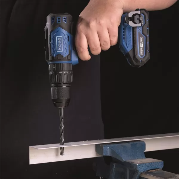 Aku příklepový vrtací šroubovák IXES 20V bez aku Scheppach BC-CD60-X