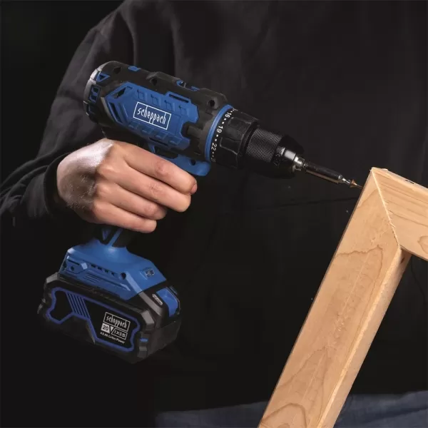 Aku vrtací šroubovák IXES 20V/2,0Ah/2,4A Scheppach C-DD45-X-SET S