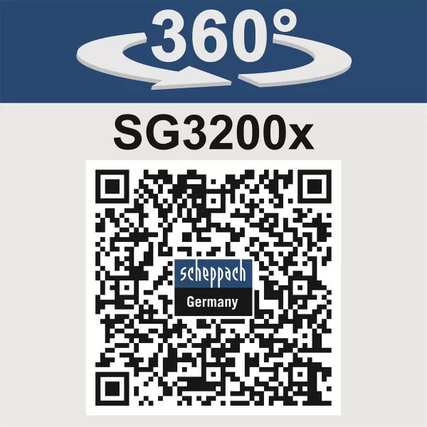 Elektrocentrála 2800 W s regulací AVR Scheppach SG 3200x