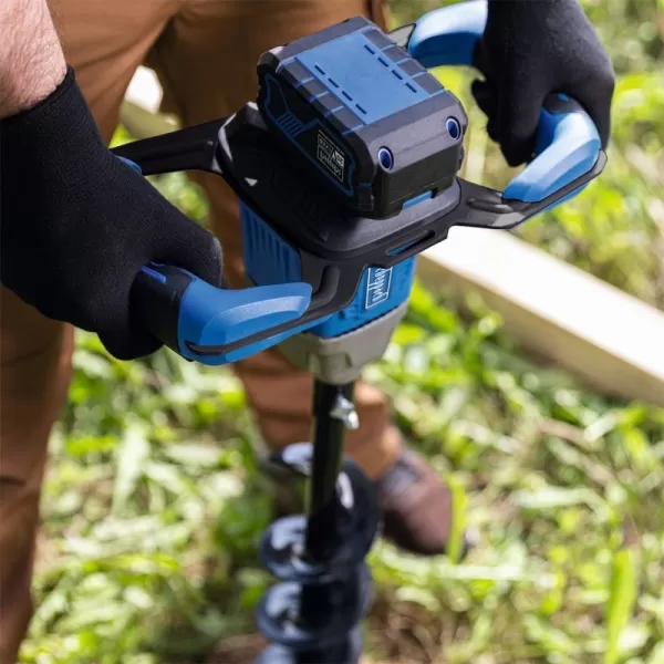 Aku půdní vrták IXES 20V/4,0Ah/2,4A Scheppach BC-EB100-X-SET S