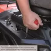 Travní rider 61 cm s zadním a bočním výhozem a mechanickou převodovkou Scheppach MR 230-61