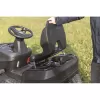 Travní traktor 98 cm s bočním výhozem a hydrostatickou převodovkou Scheppach TMR 452-98H-SD