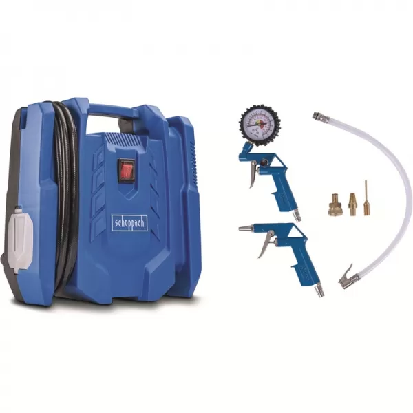 Bezolejový mobilní kompresor 230V Scheppach Air Force 7