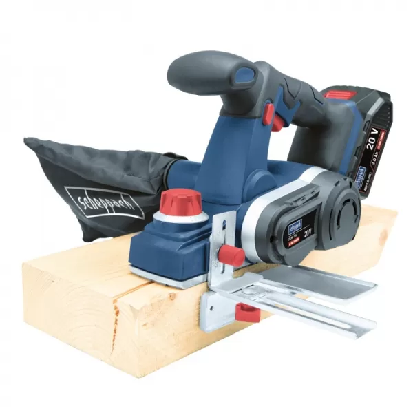 Aku hoblík 20 V bez aku Scheppach CPL60-20Li