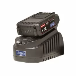 Set nabíječky 20 V 1,65 A a baterie 2,0 Ah Scheppach ABP2.0-20Li_KIT_A