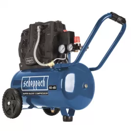 Tichý bezolejový dvouválcový kompresor 24 l Scheppach HC 25 Si