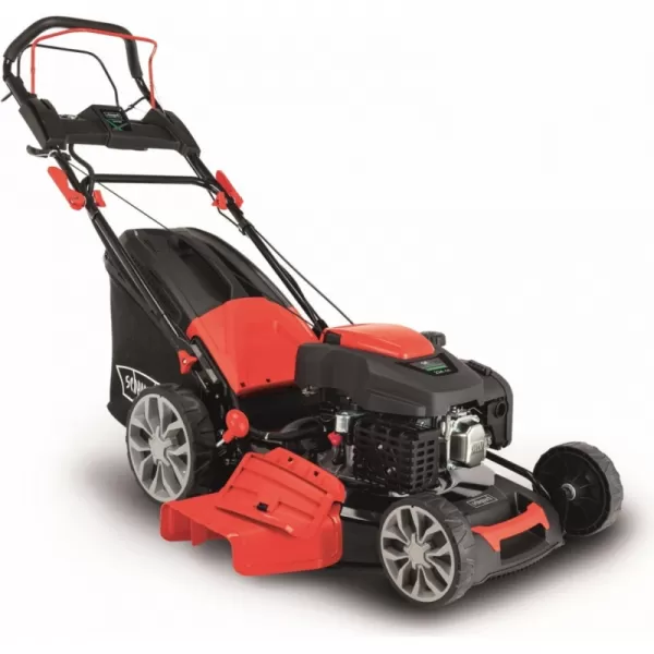 Multifunkční travní sekačka 7v1 s pojezdem a elektrostartem Scheppach MS 225-53 E 5911245942