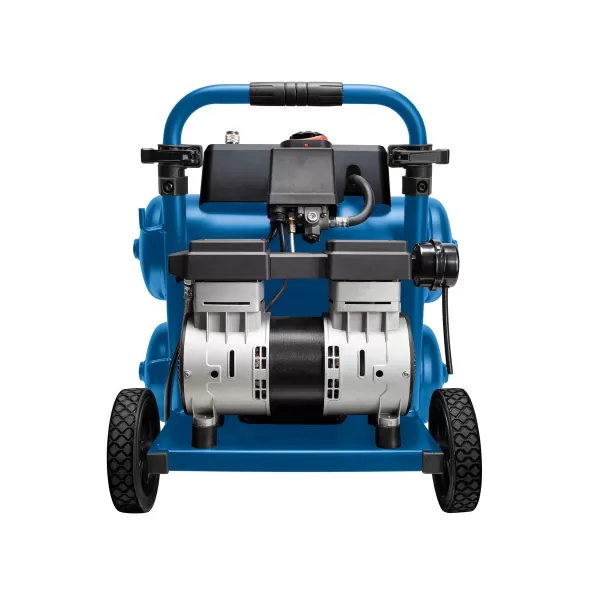 Ultra tichý bezolejový dvouválcový kompresor 20 l Scheppach HC 20 Si Twin